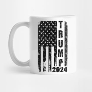 Trump American flag 2024 Mug